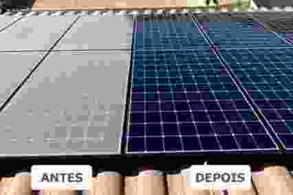 limpeza painel solar importancia